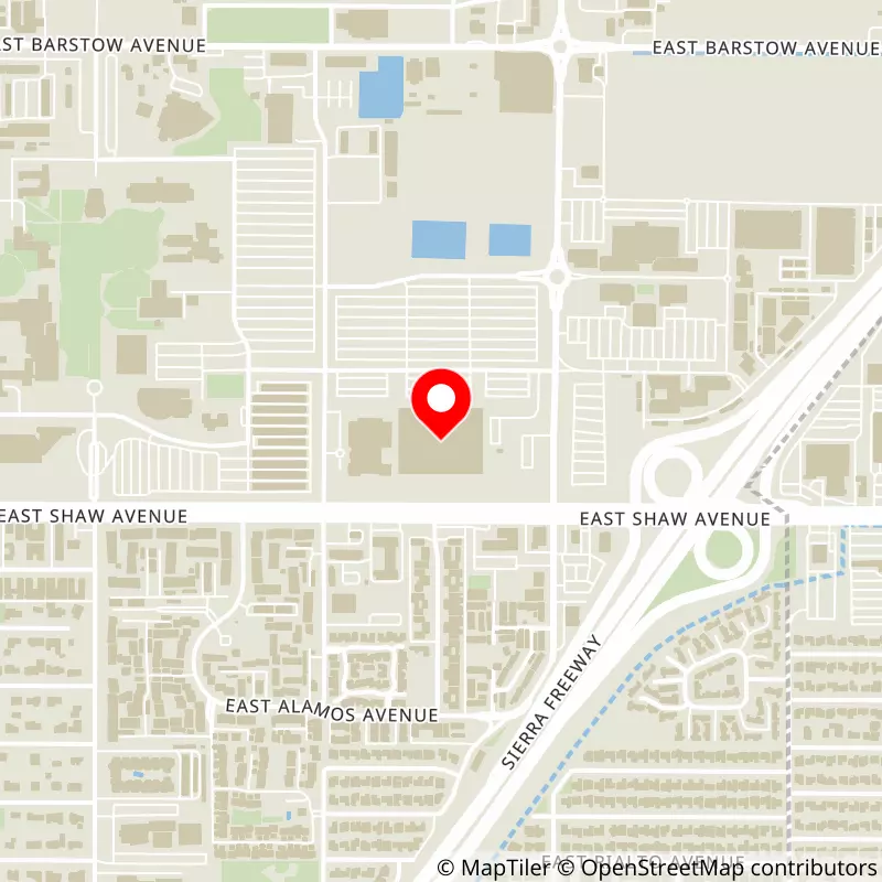 Map of Save Mart Center's location