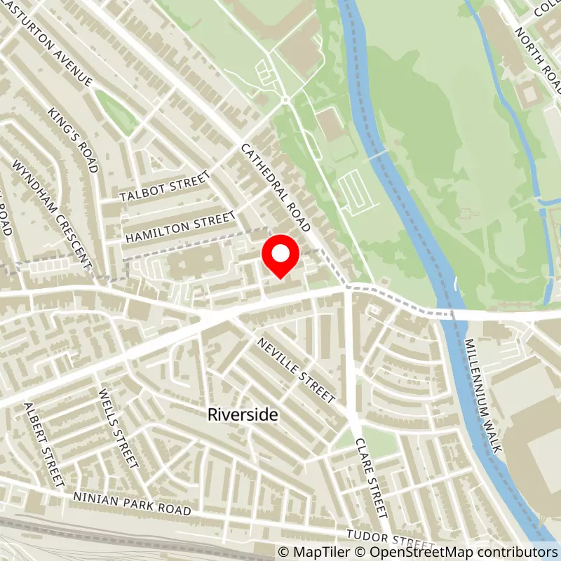 Map of Stamford Bridge's location