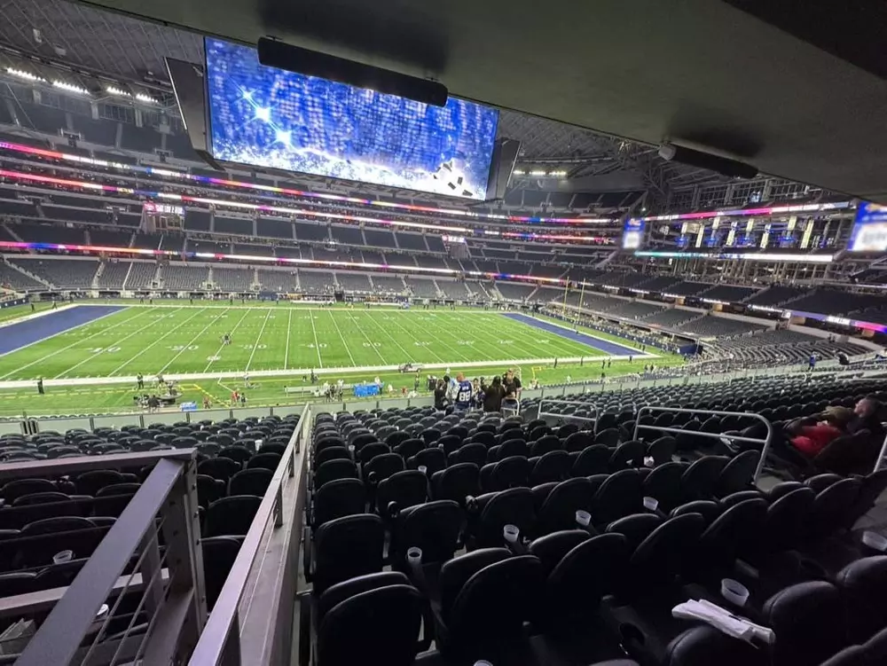 Founders Club seats are comfortable padded seats at mid-field