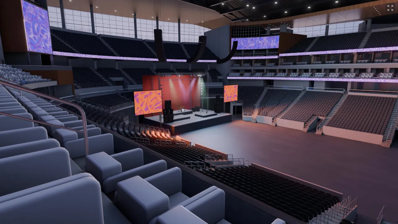 Sharecare Social Club 21, Row BB