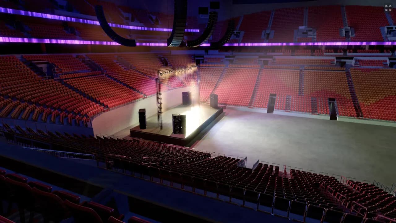 Center Court Suite 266, Row 2