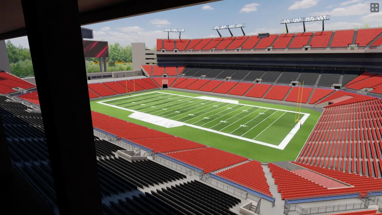 Hall of Fame Club N3, Row 2