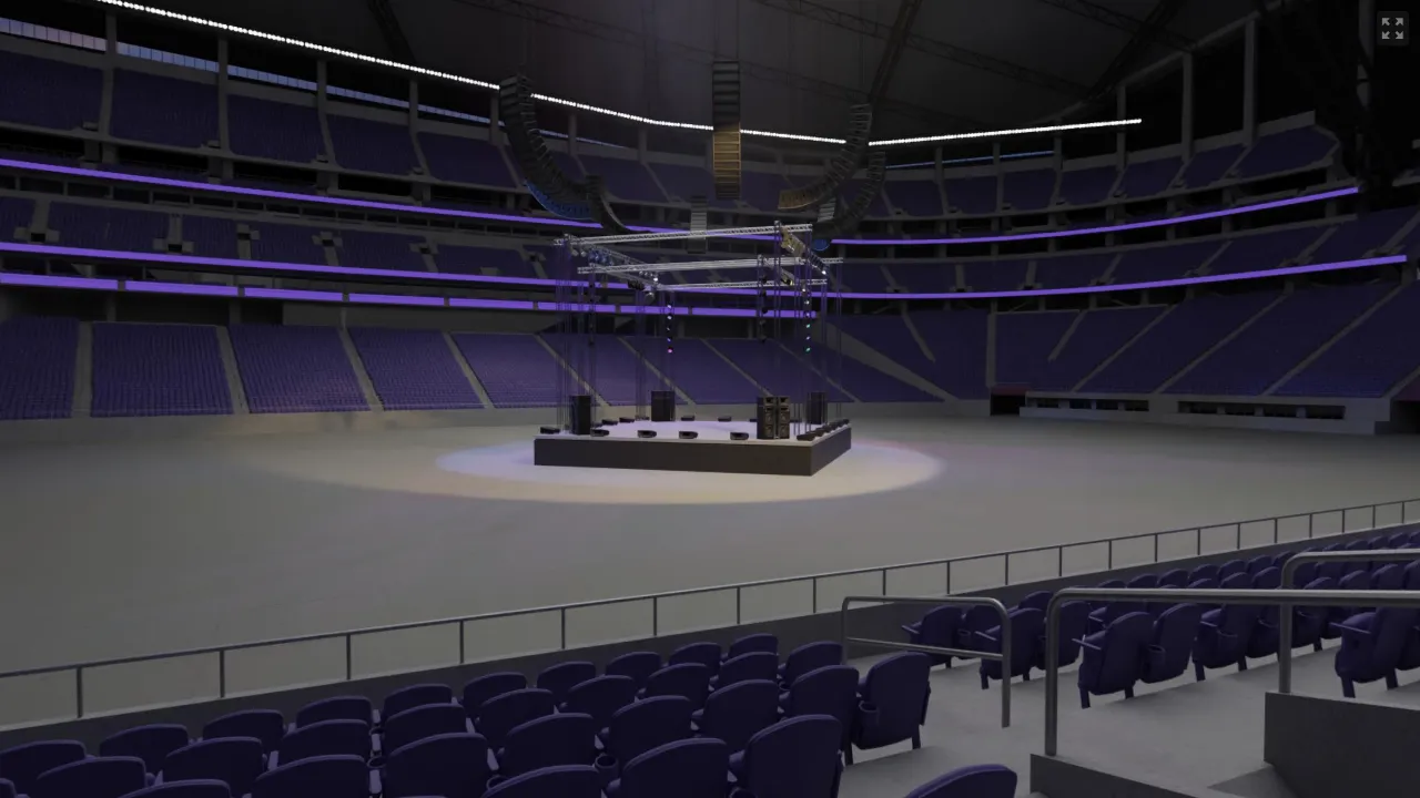 Delta 360 Club F5, Row 9