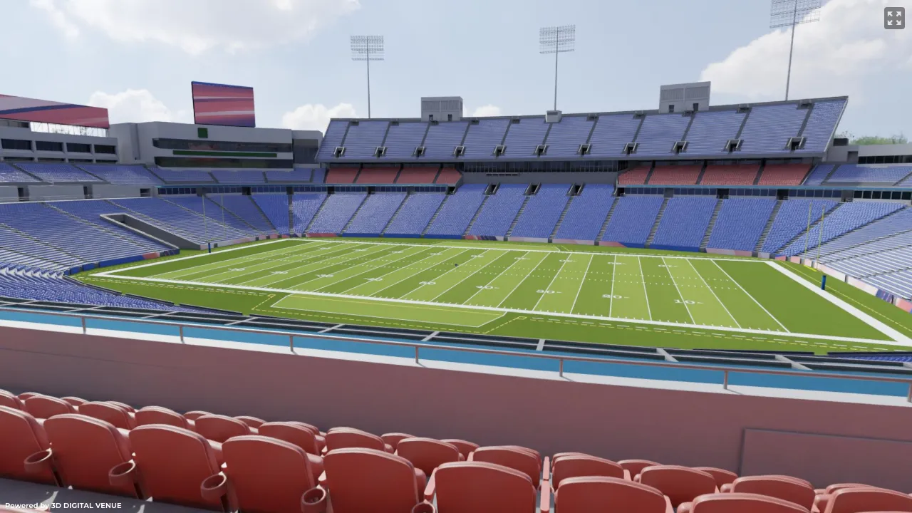 Club Level 209, Row 1