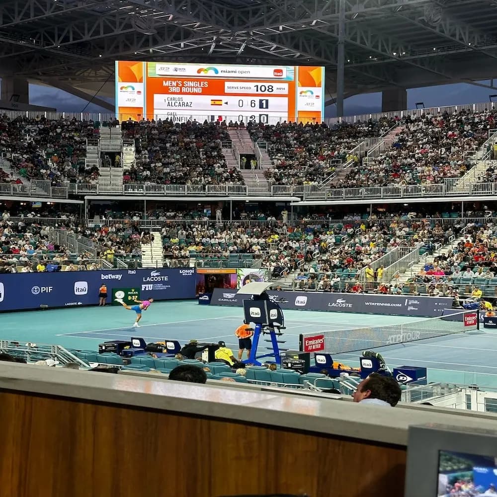 Miami Open Tennis suites and premium seating