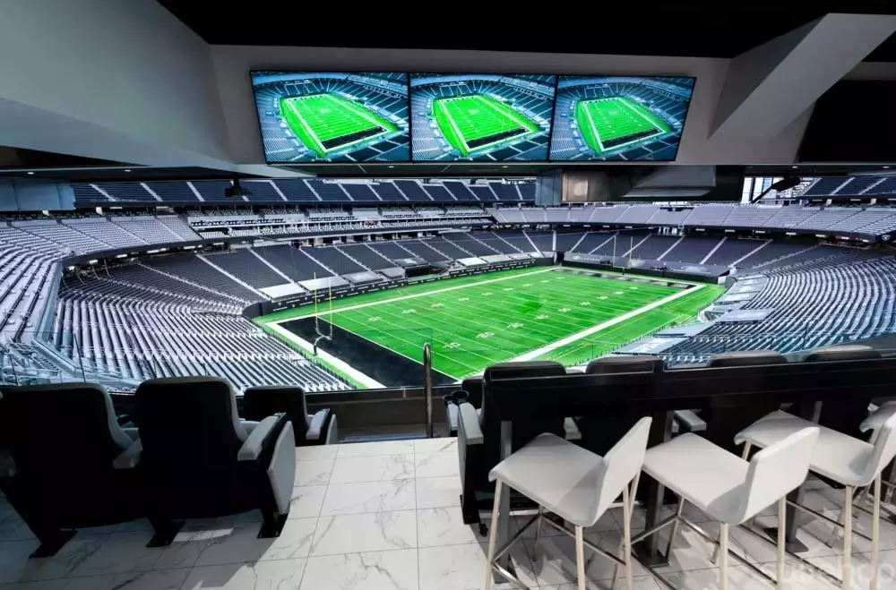 Allegiant Stadium suites and premium seating